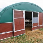 Plastic pannels farm buildings